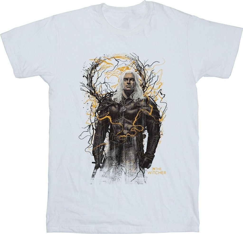 Netflix - "The Witcher" T-Shirt für Herren BI48330 (XXL) Produktbild 