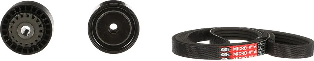 Kit courroie alternateur Gates anti-bruit pour Clio II et Sandero