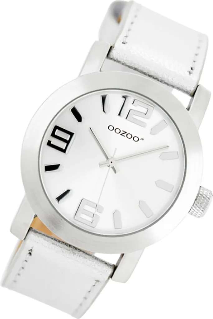 Montre pour Adolescent Oozoo JR200 Idéale pour le Collège Argent
