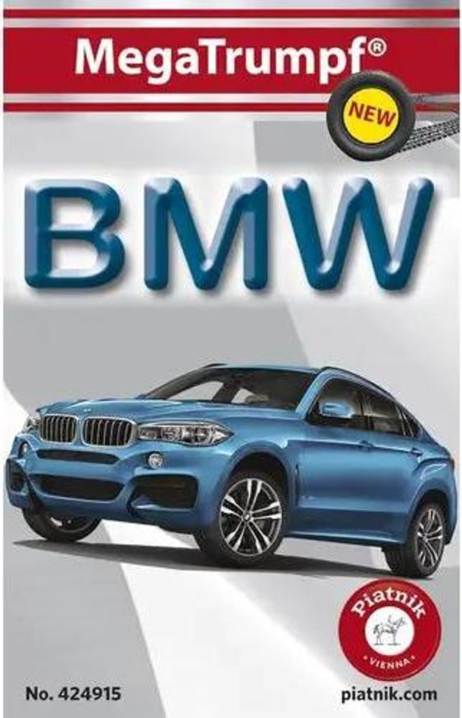 Quartett MegaTrumpf - BMW, Kartenspiel