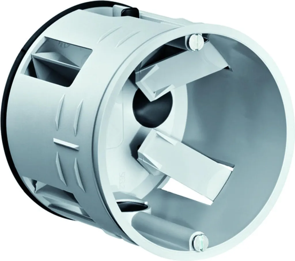 Boîtier Kaiser WDVS Styro55 Ø 68 mm prof 60 mm pour Isolation Extérieure