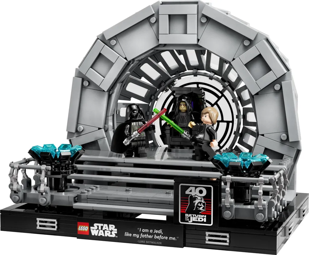 LEGO Star Wars 75352 Diorama Salle du Trône de l'Empereur (807 pièces)