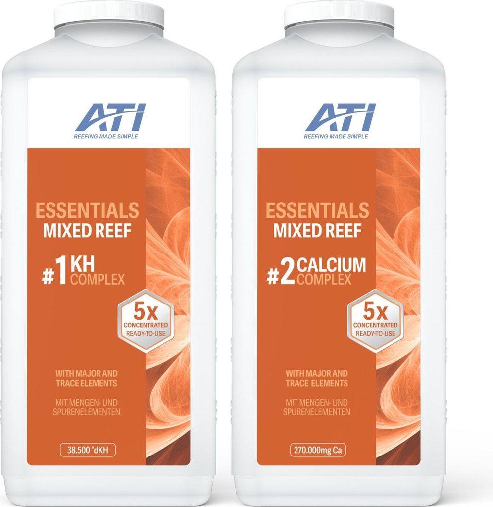 ATI Essentials Mixed Reef 2x2700 ml Balling für Meerwasseraquarien