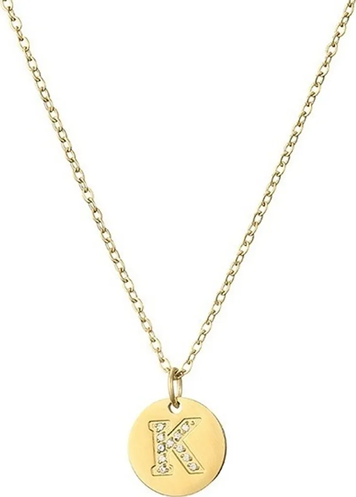 Collana Iniziale K Oro Giallo - Abeceda KP21217 Luxury Minimal