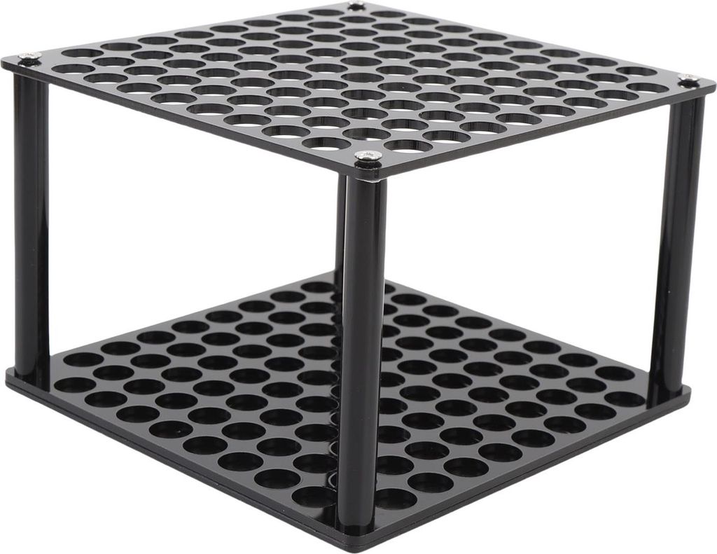 Makeup Pinsel Halter 96 Slots Acryl Pen Display Stand Pencil Organizer Kunststoff Marker Stand schwarz