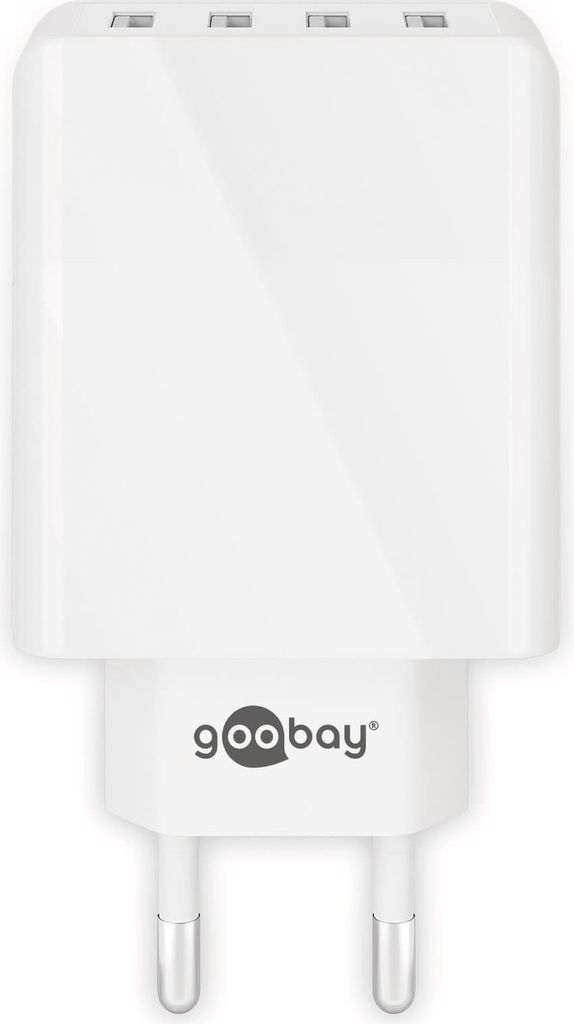 goobay Ladeadapter weiß, 30 Watt Produktbild 