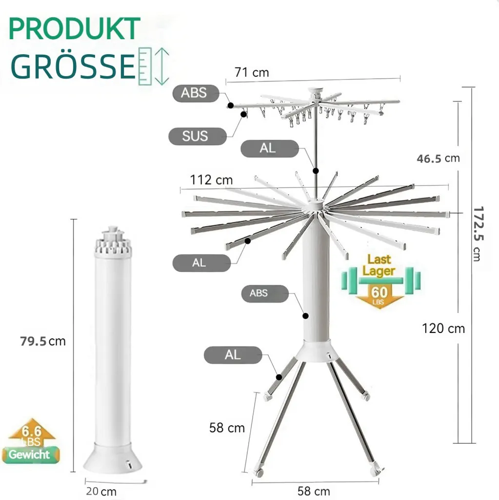 Séchoir à linge robuste pour sécher efficacement sans encombrer la pièce - 4