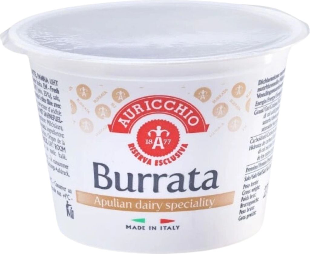Świeży ser burrata 125 g - Auricchio Zdjęcie produktu 