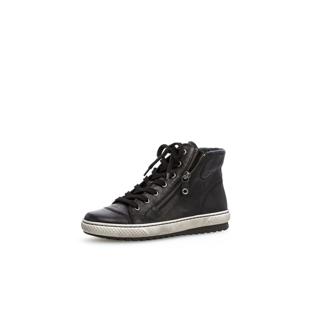 Gabor Sportliche Schnürschuhe Damen 31393135333034 Schwarz 37 EU