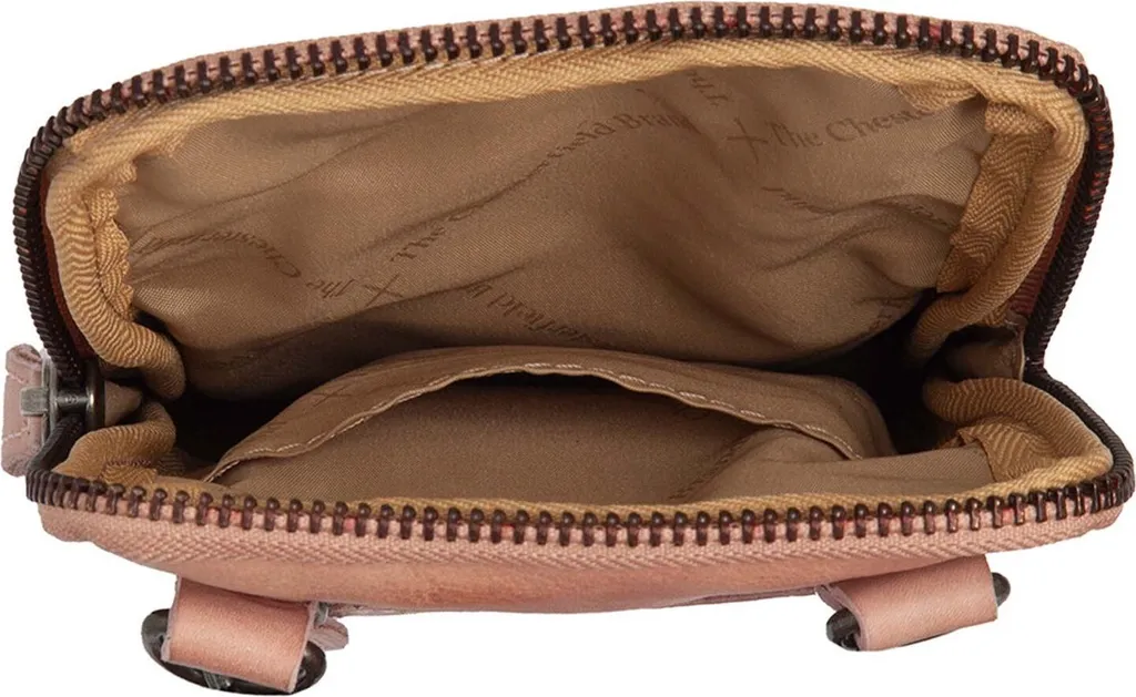 The Chesterfield Brand Salta Borsa Cellulare Pelle Vintage Rose - 3