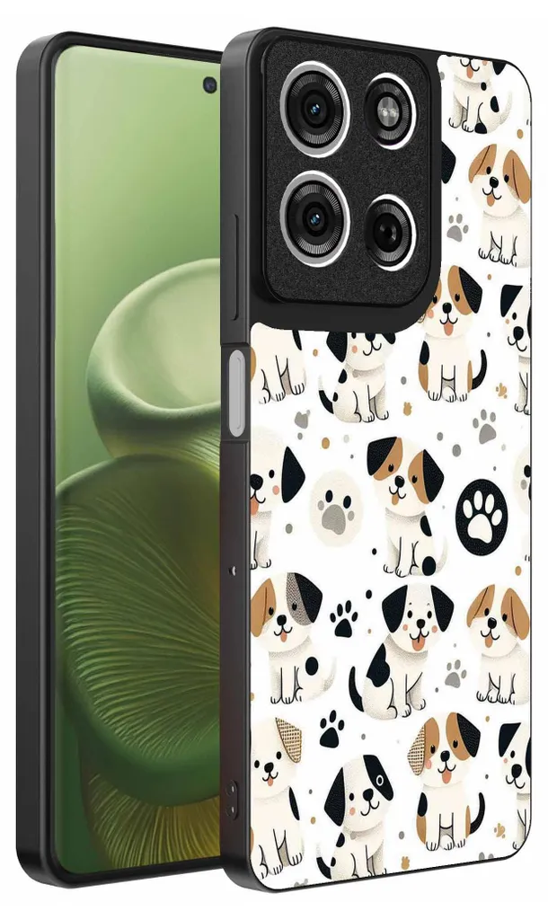Motorola Edge 60 Case Dog Design | Slim TPU Protective Cover