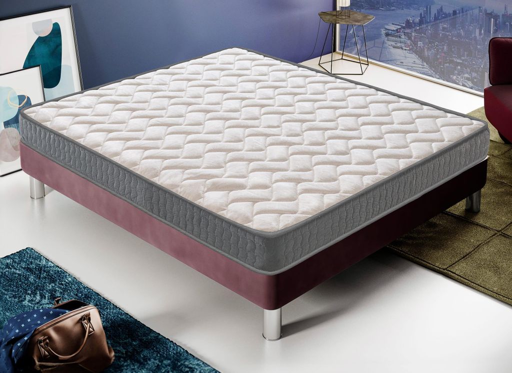 Matratze 70x190 cm, Höhe 16 cm, Kaltschaummatratzen, H3, Ergonomisch 9-Zonen