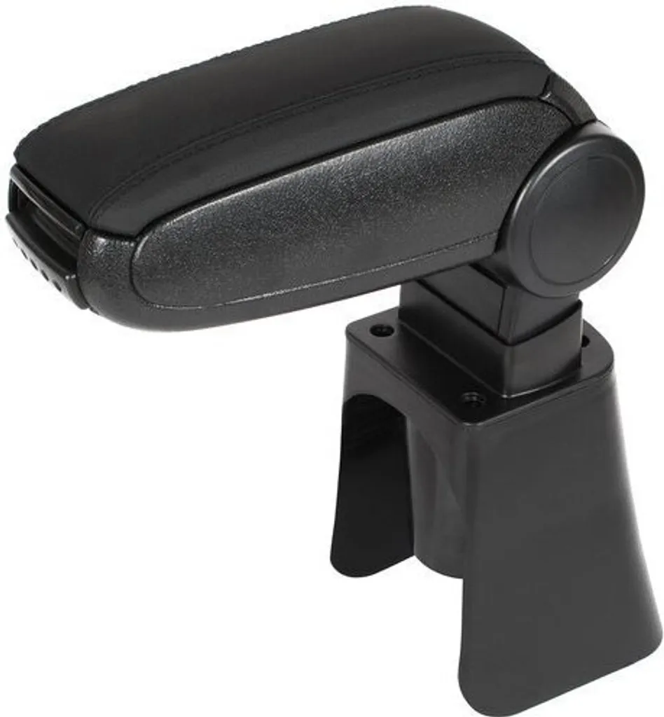 Bracciolo Centrale in Pelle Nera per Auto | Elegante Set Completo