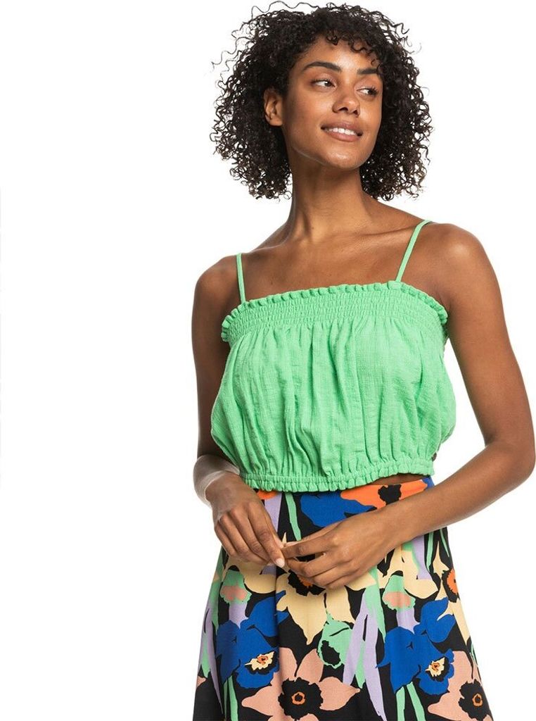 Roxy Bikini Vibes ärmelloses T-shirt Grün S Frau Grün S