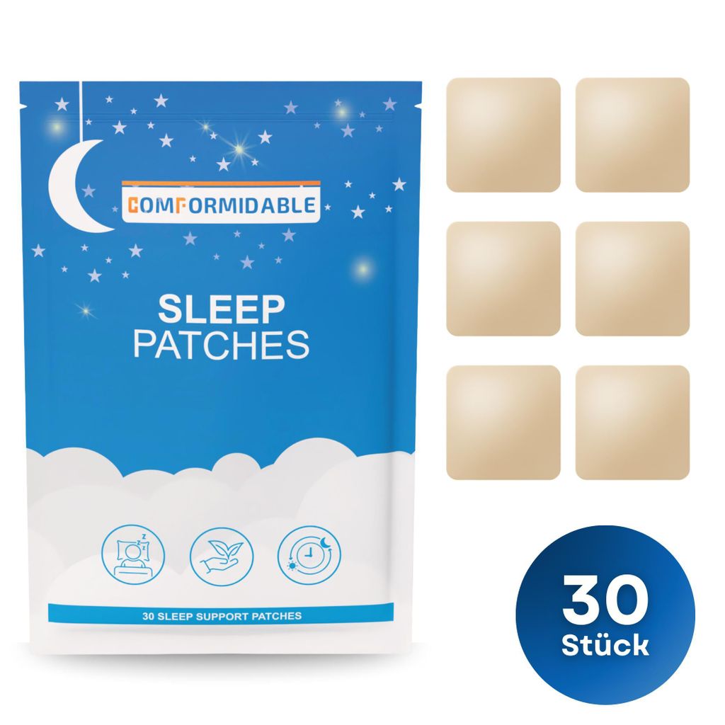 Comformidable® Sleep Patches – 30 Schlafpflaster – Produktbild 