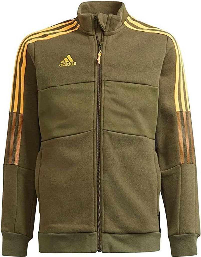 Adidas TIRO TK JK TY WR Uni Kinder Track Tops , H33673 , Olive grün , Gr: 140