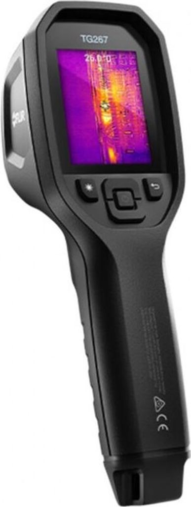 FLIR TG267 - Infrarot-Thermometer TG267 Wärmebild/Sichtbild -25 bis Schwarz Eingebaute Anzeige LCD 160 x 120 Pixel (87502-0202)