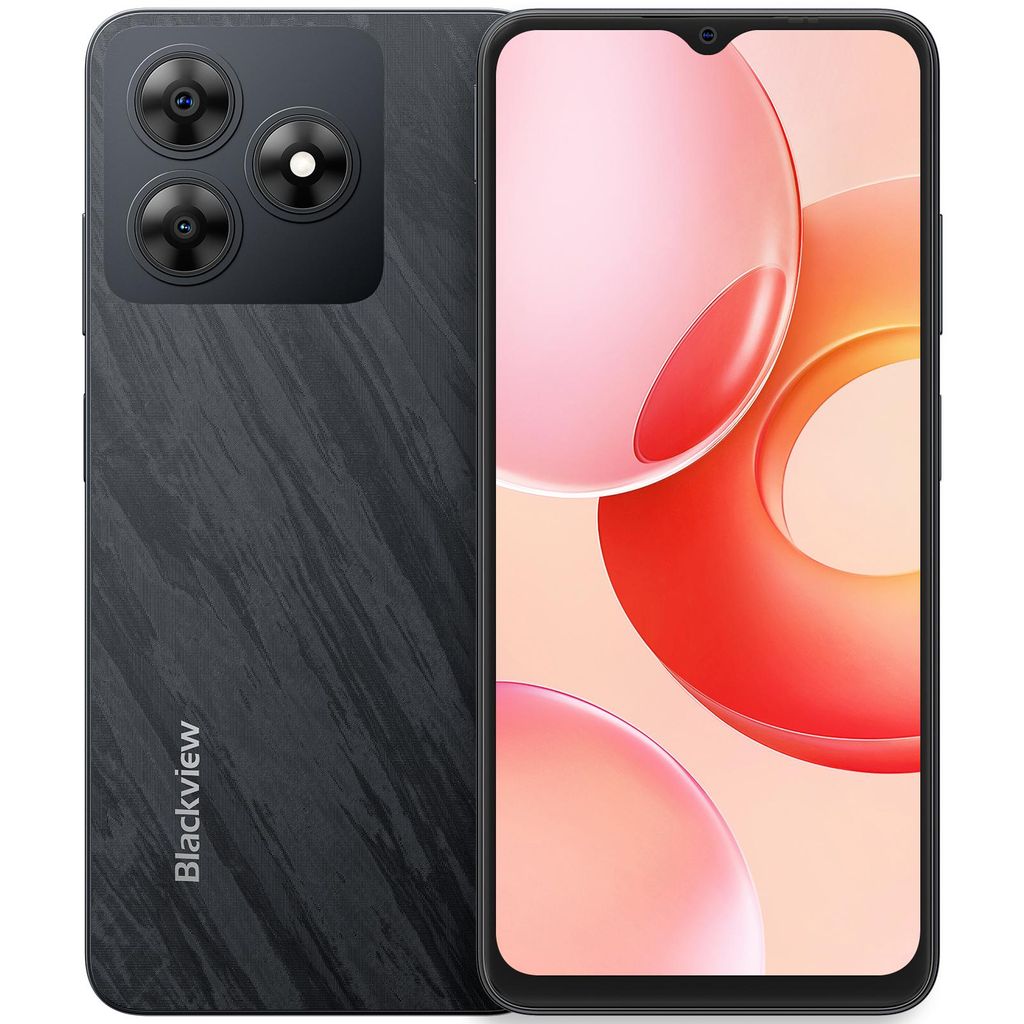 Blackview Wave 8 AI Handy Ohne Vertrag, 6,56" HD+ IPS Display, 12GB+128GB ROM, Octa-Core, 5000mAh, 13MP+8MP, Dual SIM, Face ID,1080P FHD