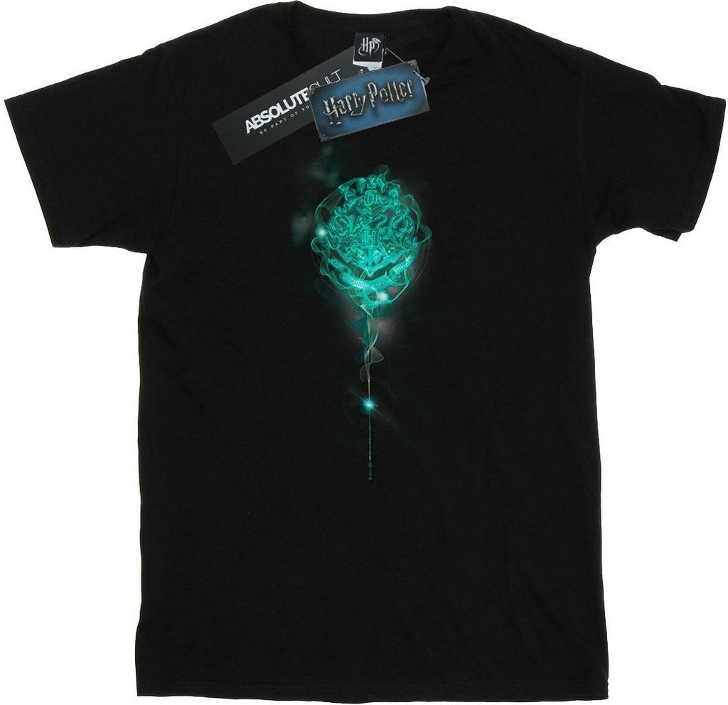 Harry Potter - "Hogwarts" T-Shirt für Herren BI29200 (XL) (Schwarz)