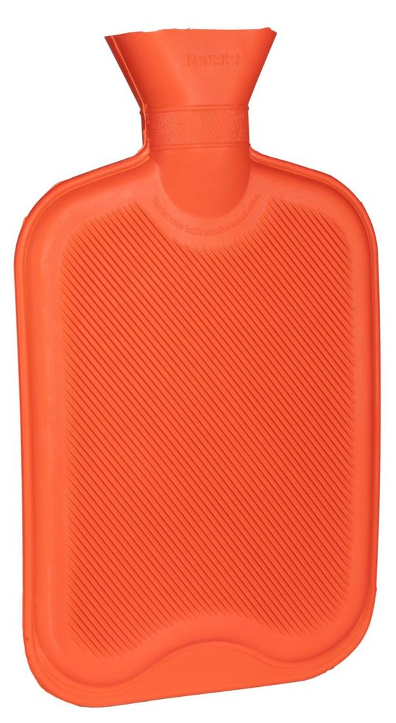 Warmflasche - rot - Gummi - 2L - Kanne - Bettkanne Produktbild 