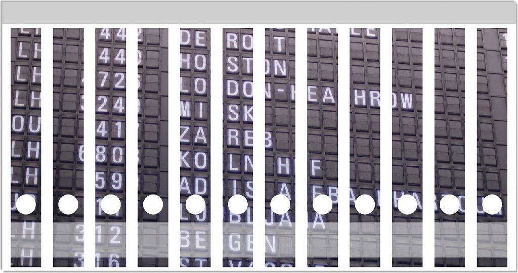 Wallario Ordnerrücken Sticker, selbstklebend für schmale Produktbild 
