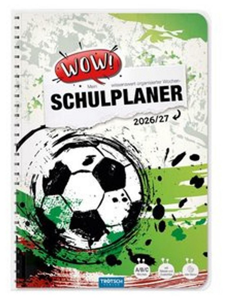 TRÖTSCH – Školský diár WOW Futbal 26/27 Obrázok produktu 