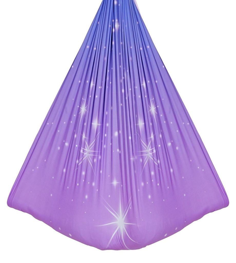 Sensory Swing, Double-Layer Fabric Sensorys Hammock, Indoor & Outdoor Sensory Swing with 360° Swivel Hanger, O-Sling, Holds up to 136.07 kg, Adjus...