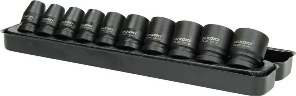 Coffret de douilles à chocs professionnelles 1/2' HIKOKI pour garage - 2