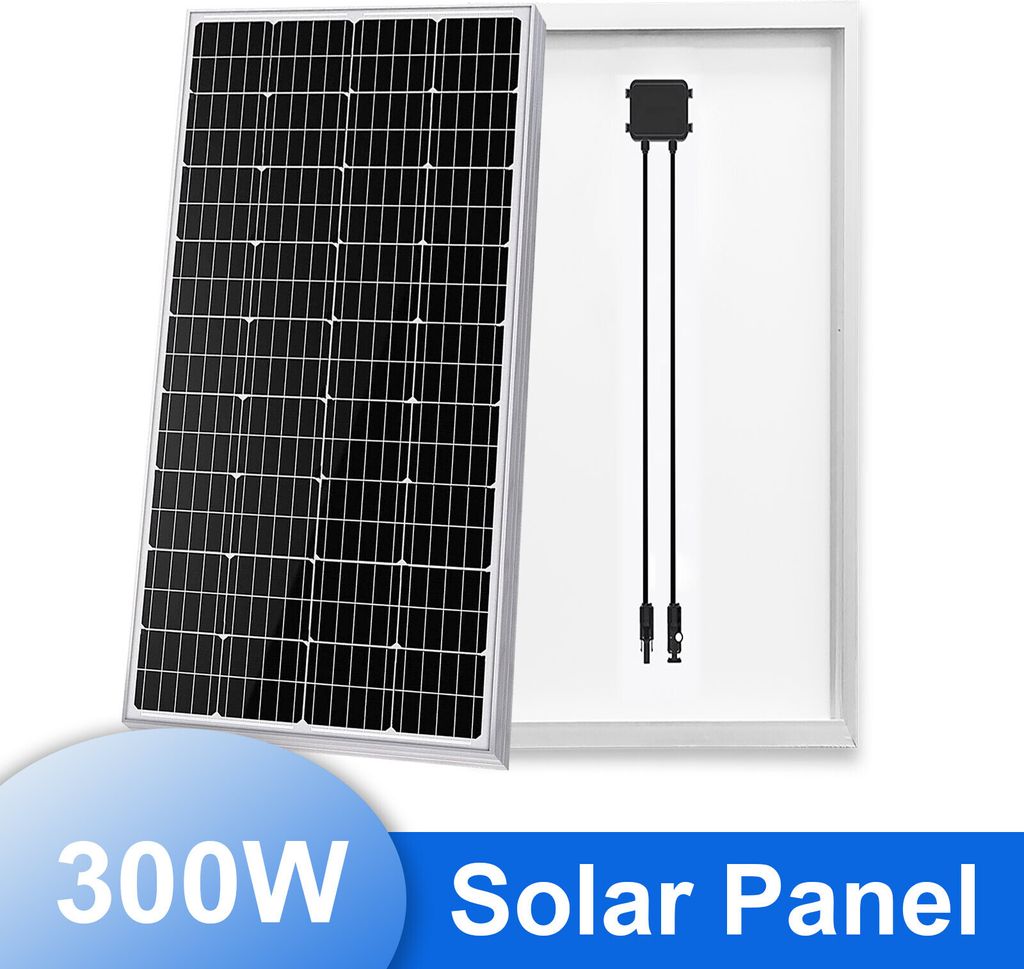 300W Solaranlage Solarladepanel Produktbild 