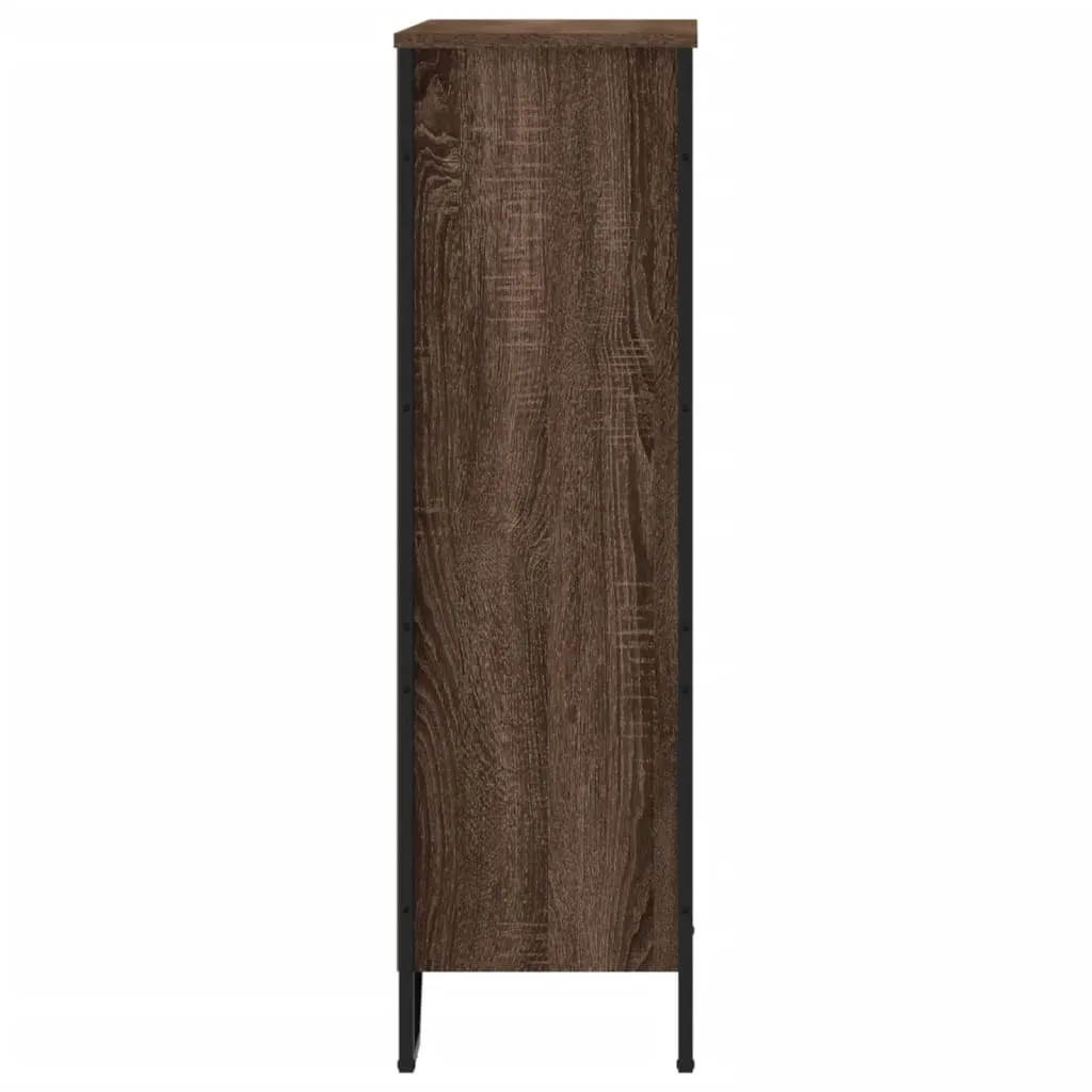 vidaXL Libreria Marrone Effetto Rovere 80x31x106 cm | Arredo Casa Robusto - 5
