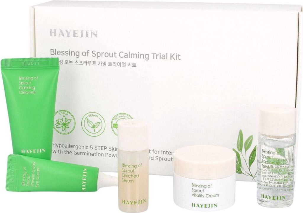 HAYEJIN Blessing of Sprout Calming Trial Kit 5w1 sada Obrázek produktu 