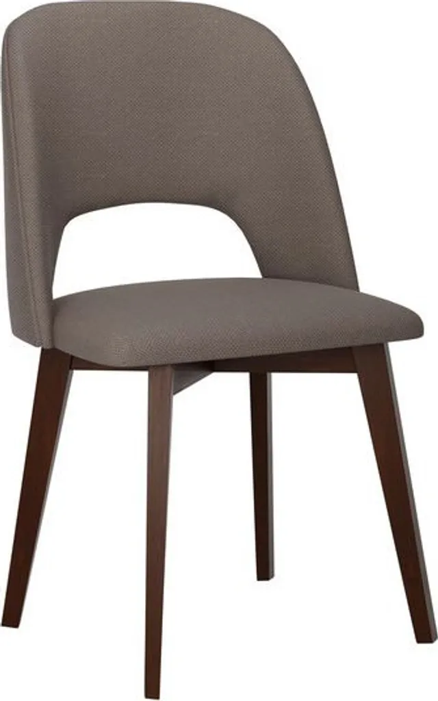 Sedia Cucina AFTON 7 Marrone Noce - Resistente e Facile da Pulire