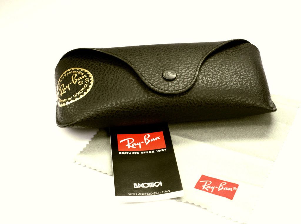 Ray-Ban Herren Sonnenbrille Wayfarer Original Black Iconic Produktbild 10