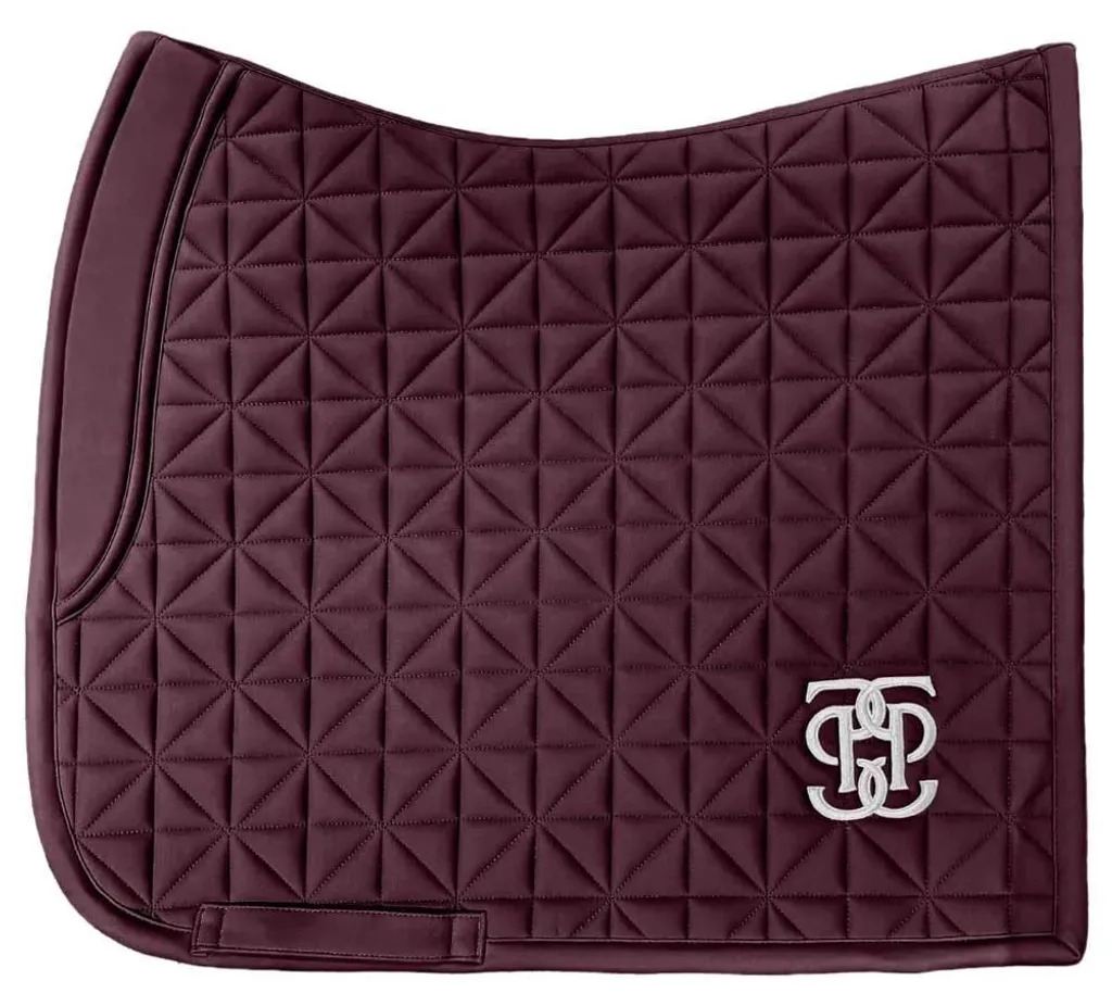 Tapis de Selle Violet Diamond Quilt Ps Of Sweden Taille Cob Dressage