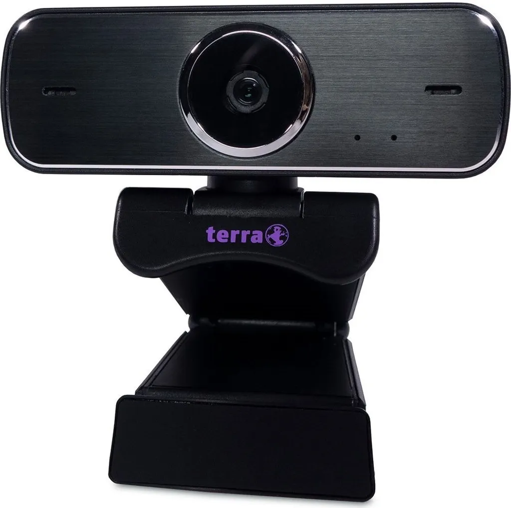 Webcam Haute Définition TERRA avec Micro et Autofocus pour Ordinateur