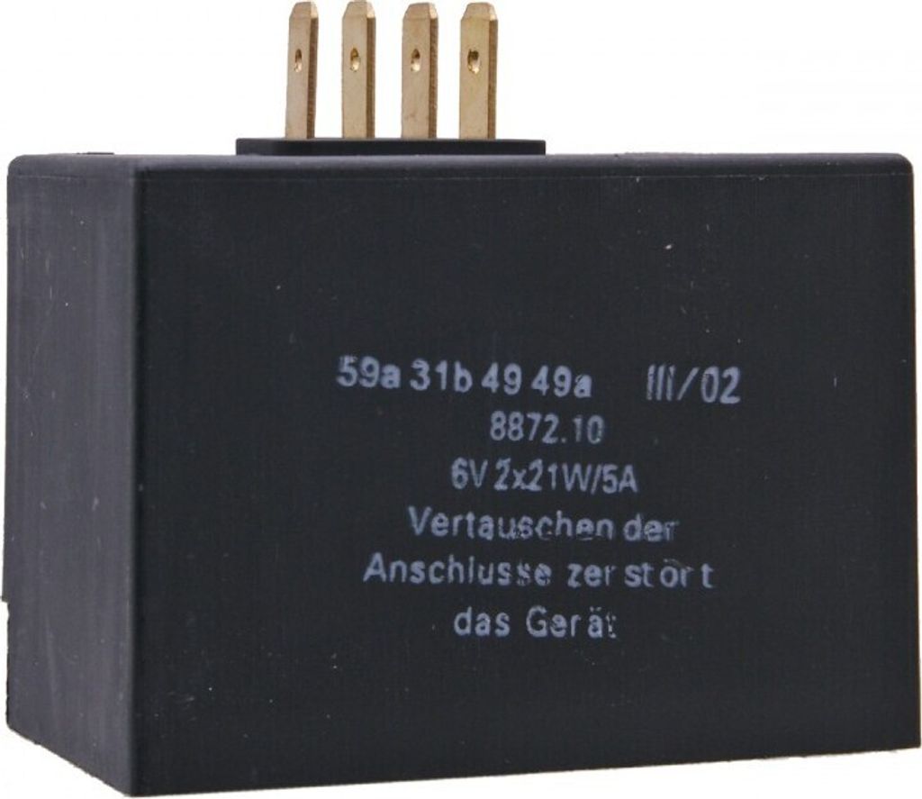 101_Octane Laderegler / Blinkgeber 6V 2x21W, 5A kompatibel mit Simson SR50