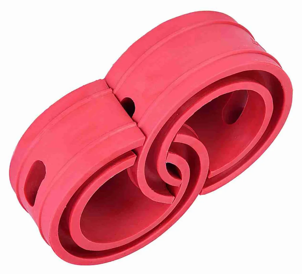 Tampon de Ressort de Suspension de Type B+ Amortisseur Rouge x2