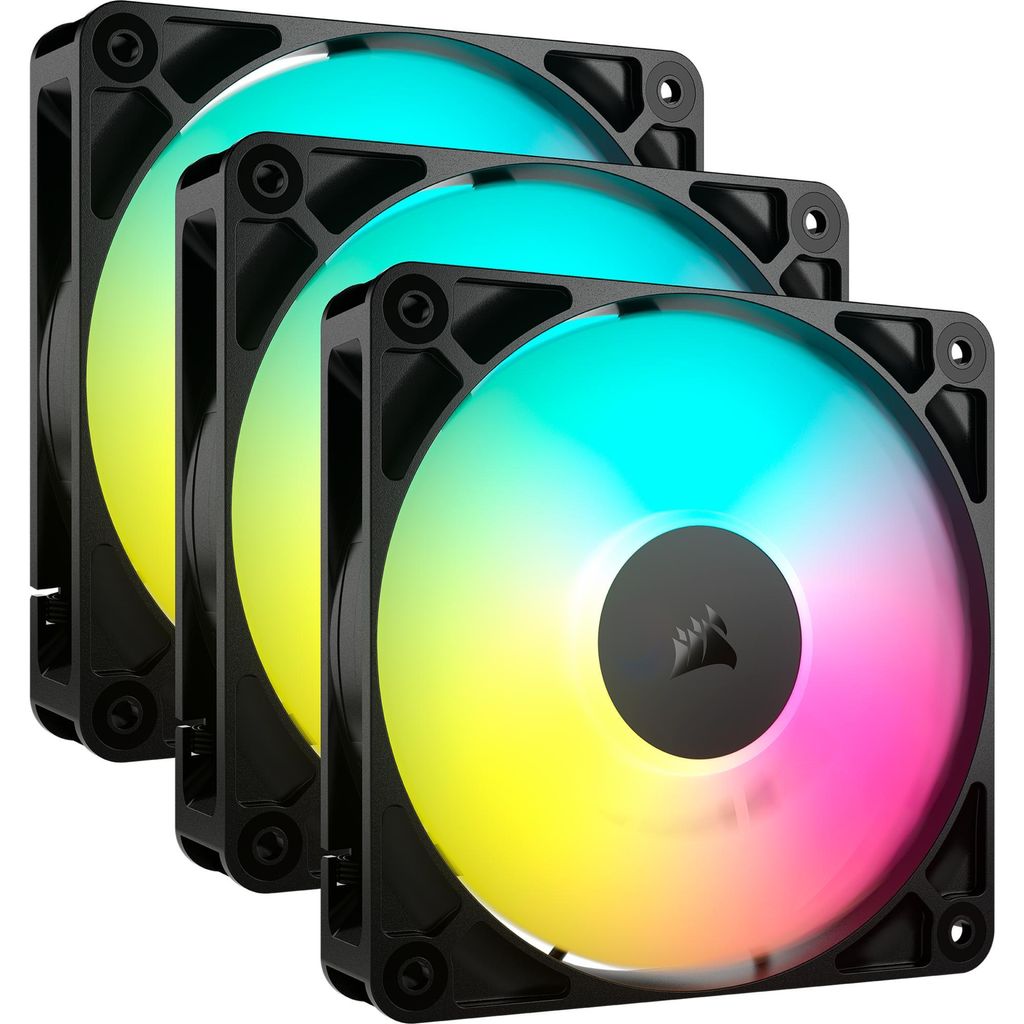 Corsair RS120 ARGB, Gehäuselüfter, (3er Pack) Produktbild 