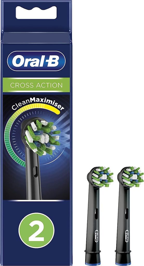 Braun Oral-B EB 50-2 spazzolini CrossAction nero confezione Immagine del prodotto 