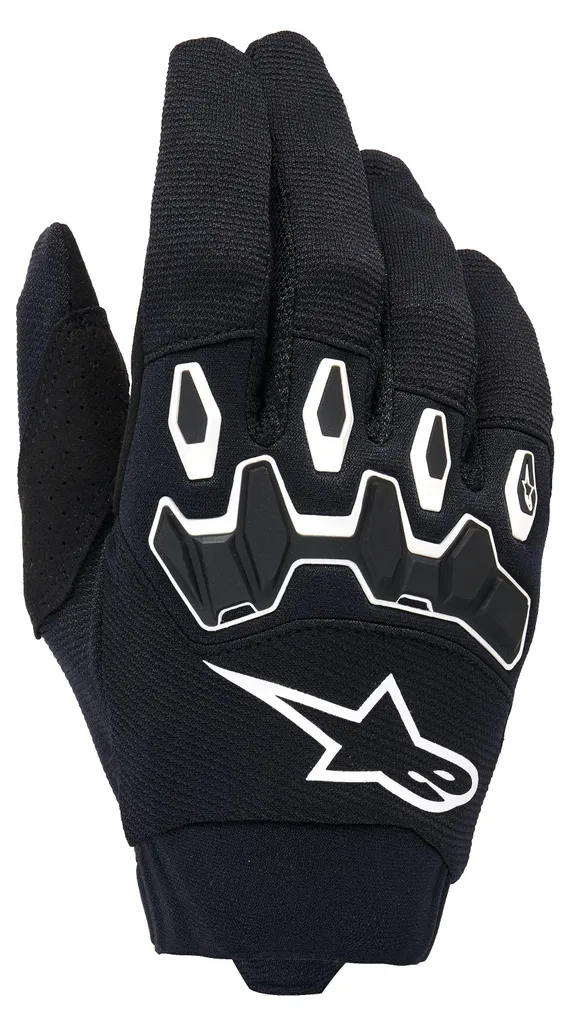 Gants Alpinestars Full Bore V2 Noir et Blanc en Taille 2XL pour Moto