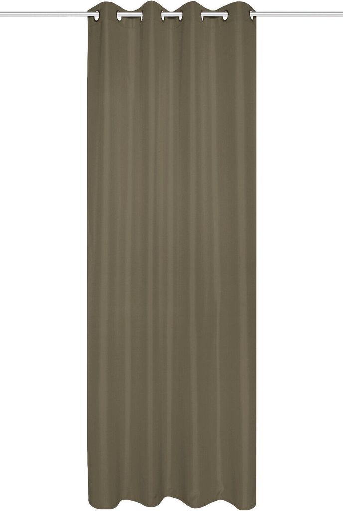 Home Basics Atlantik 235 x 140 cm 1x Fertigschal Taupe