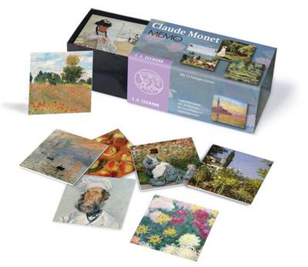 Claude Monet. Memo, m. 1 Buch