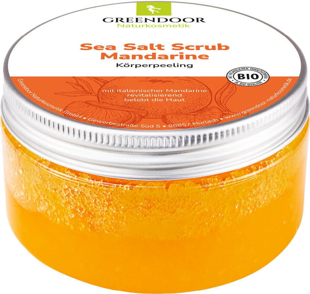 GREENDOOR Sea Salt Scrub Mandarine