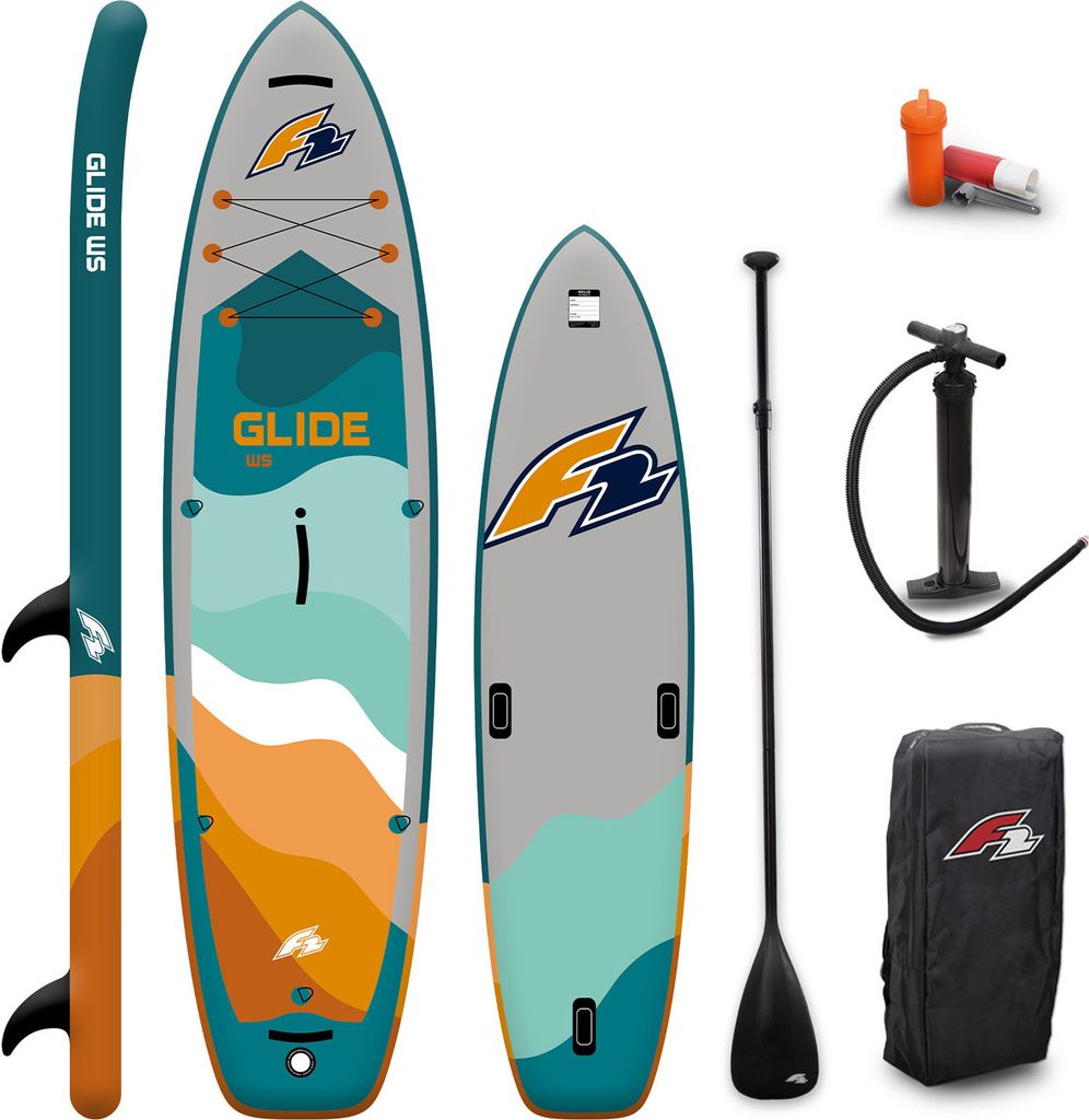 F2 SUP Stand Up Paddle Board Glide WS 11'7'' Petrol 2024