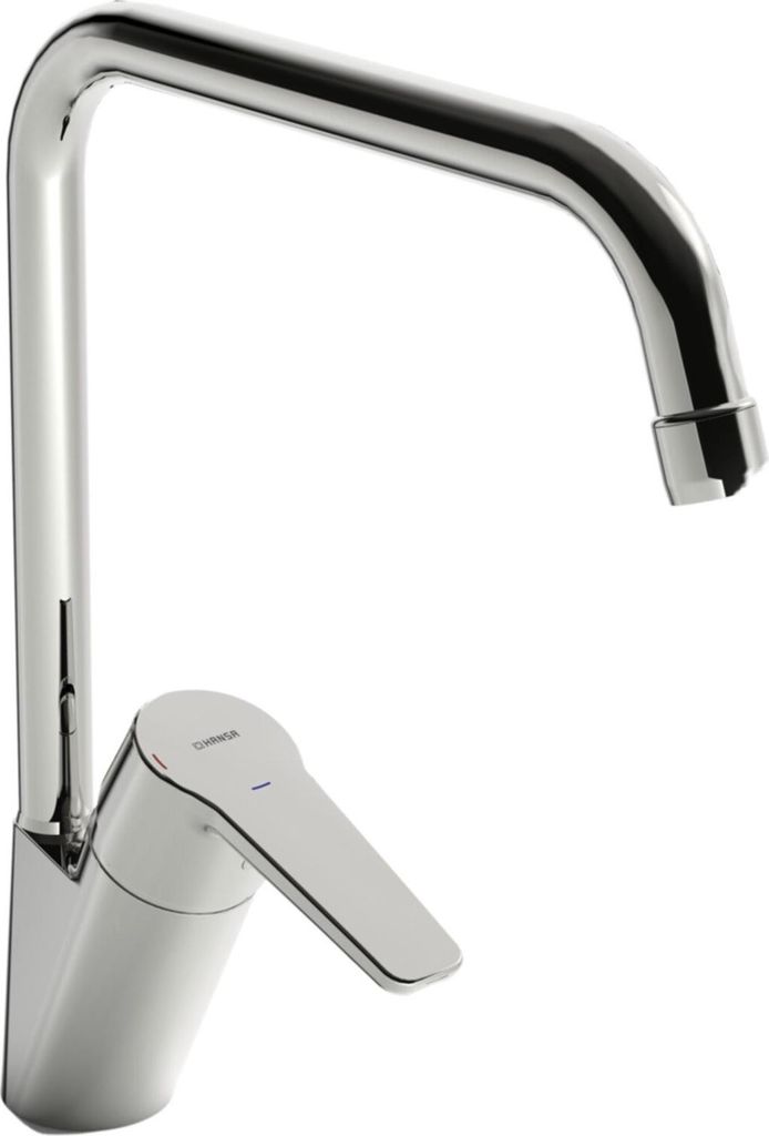 HANSA HANSAPOLO Eco-Küchenarmatur, Energiesparvariante, 3,4 l/min., Ausladung 221mm, 52662293, 5270220300046