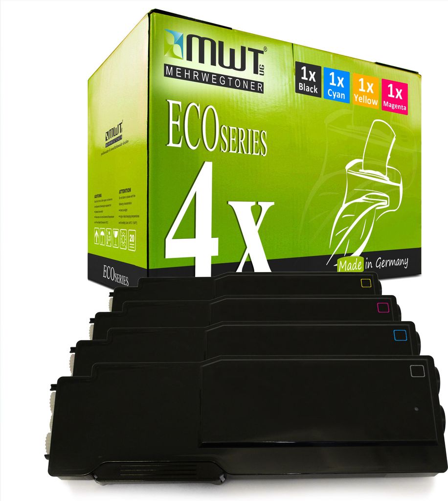 4 Mehrwegtoner kompatible Lasertoner ersetzt Xerox 106R02230 106R02232 106R02229 106R02231 Mehrfarbig
