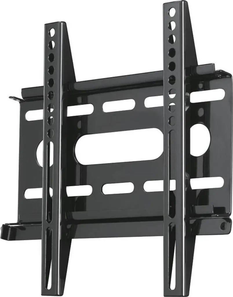 Supporto TV Parete Hama 46 Pollici Rigido Nero VESA 200x200 Staffa Sottile