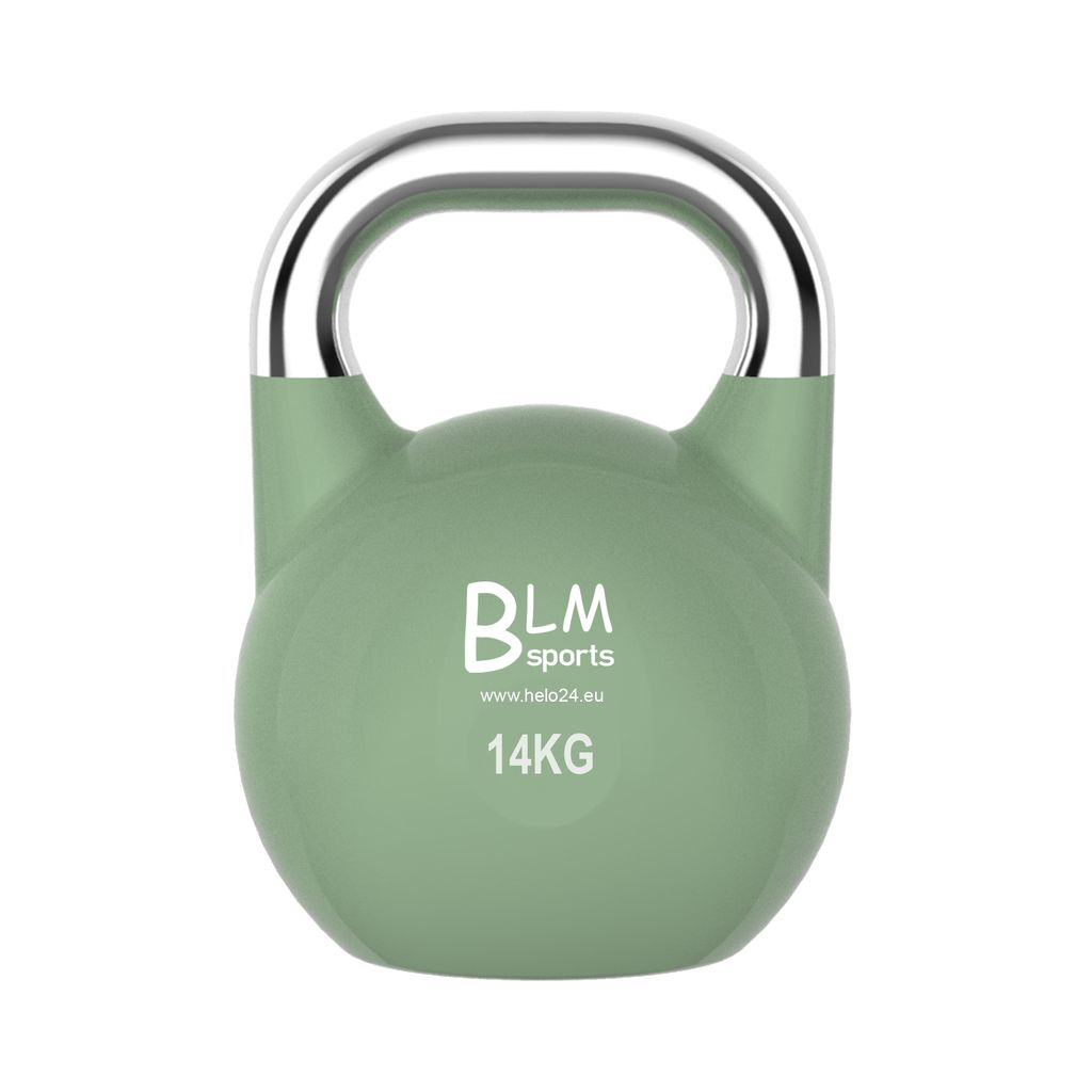 Kettlebell Schwunghantel Kugelhantel Rundgewicht Kraft Metall Farbe B 14 kg