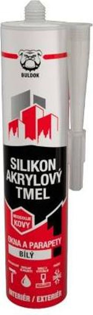 A tube of silicone-acrylic sealant.