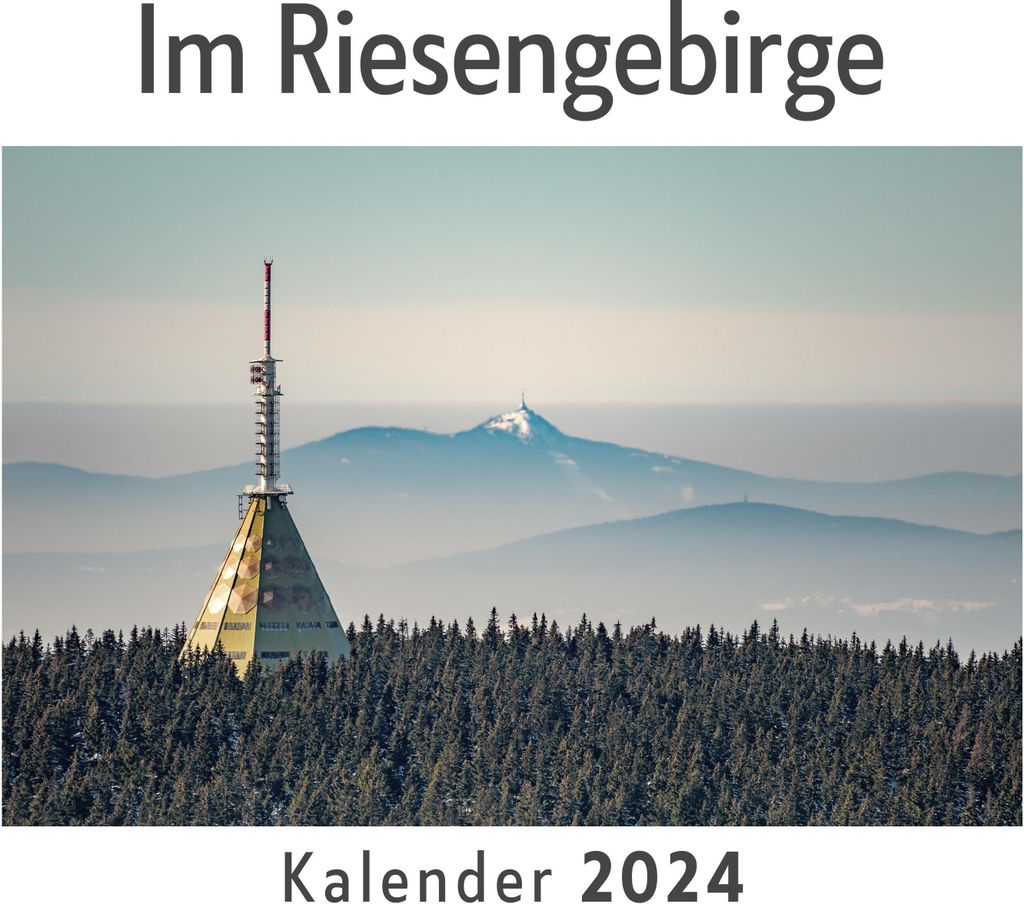 Im Riesengebirge (Wandkalender 2024, Kalender DIN A4 quer, Monatskalender im Querformat mit Kalendarium, Das perfekte Geschenk)